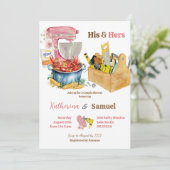 Crawfish Boil Couples Shower Invitation (Debout devant)