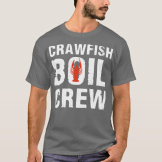 Crawfish Boil Crew Cajun Crawfish Party Gift TShi T-shirt
