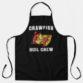 Crawfish Boil Crew T-Shirt Schort (Voorkant)