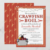 Crawfish Boil High School Gradue Kaart (Voorkant / Achterkant)