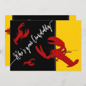 Crawfish Boil Kaart (Voorkant / Achterkant)