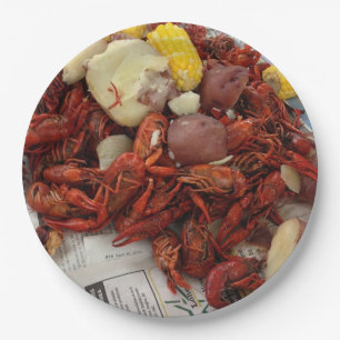 Crawfish Boil Paper Party Bord