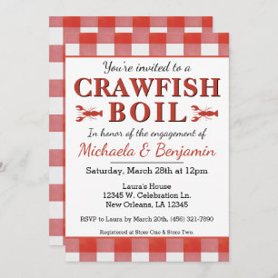 Crawfish Boil Seafood Engagement Party