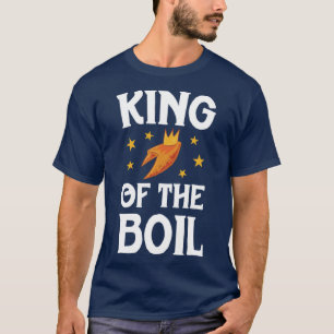 Crawfish Boil Shirt Mannen King of the Boil Cajun