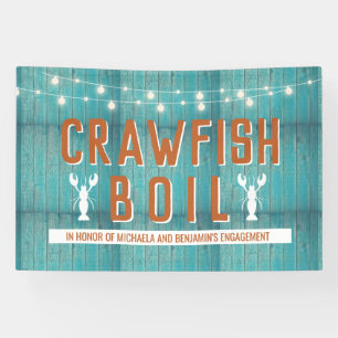 Crawfish Boil Special Event Blue Engagement Party Spandoek