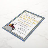 Crawfish Boil Special Event School Afstuderen Folie Uitnodiging (Gedraaid)