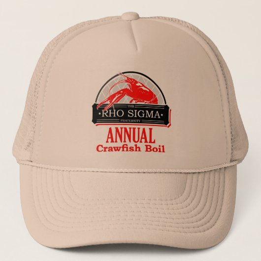 CRAWFISH BOIL TRUCKER HAT I PET (Voorkant)