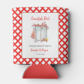 Crawfish Boil Verloving / bruiloft douchefeest Blikjeskoeler (Achterkant)