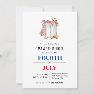 Crawfish Boil Zomerfeest Kaart