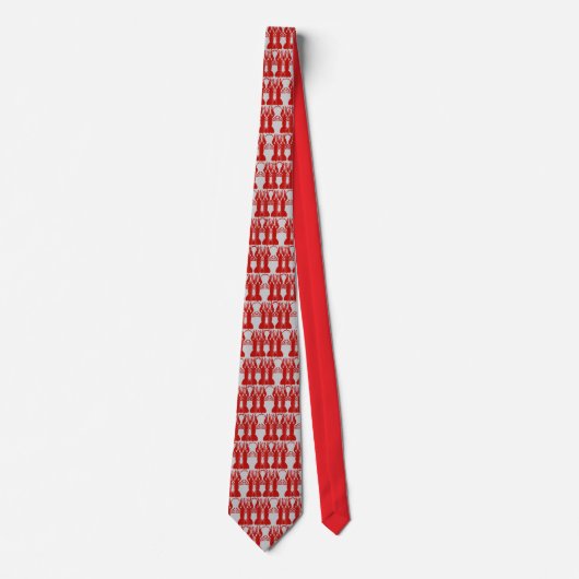 Crawfish Design Stropdas (Voorkant)