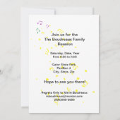 Crawfish Fleur de Lis Family Reunion Kaart (Achterkant)