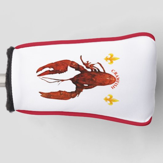 Crawfish Golf Head Hoesje Golfheadcover (Voorkant)