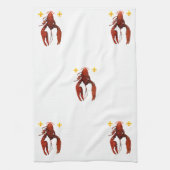 Crawfish Kitchen Towel Theedoek (Verticaal)