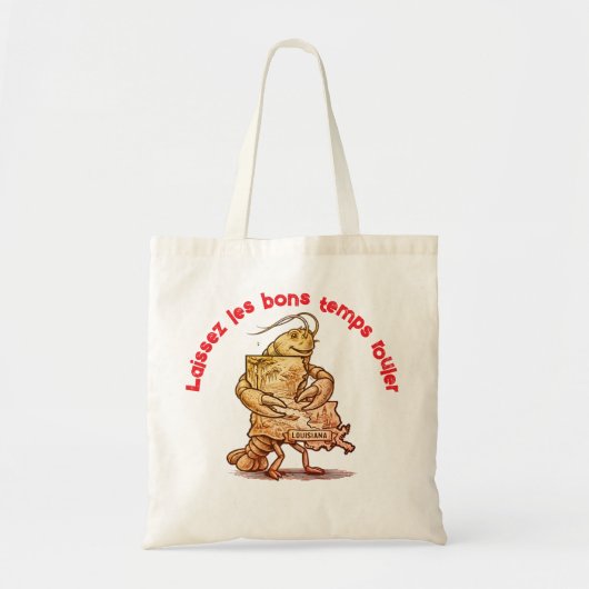 Crawfish Love Tote Bag (Voorkant)