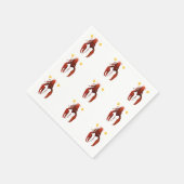 Crawfish Napkins Servet (Hoek)