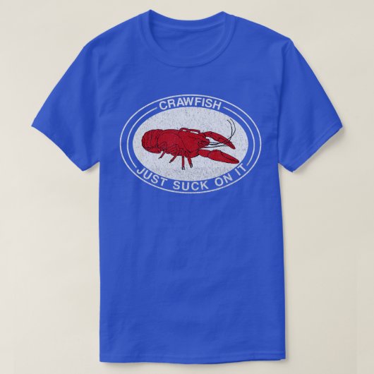 Crawfish Net op de krayfish Funny Cajun Joke T-shirt (Design voorkant)