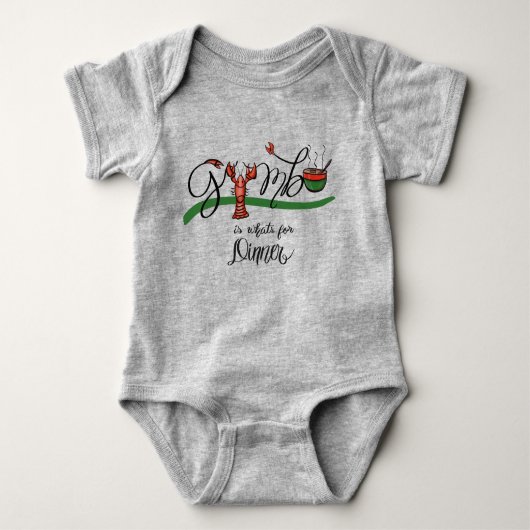 Crawfish Onsie Romper (Voorkant)