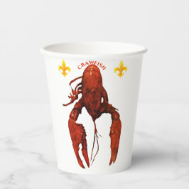 Crawfish Paper Cups Papieren Bekers
