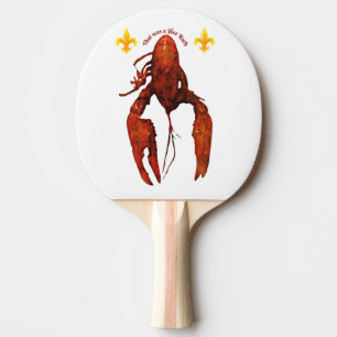 Crawfish Ping Pong Paddle Tafeltennisbatje