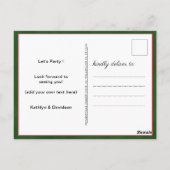 Crawfish Seafood Boil Engagement Partie Invitation (Dos)