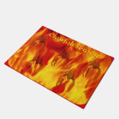 Crawfish Season Deurmat (Schuin)