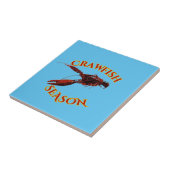 Crawfish Season Tegeltje (Zijkant)