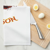 Crawfish Season Theedoek (Quarter Fold)