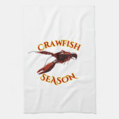 Crawfish Season Theedoek (Verticaal)
