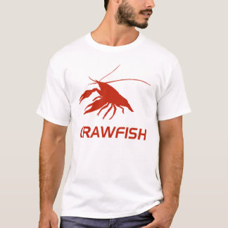 crawfish's silhouette (Red) T-shirt