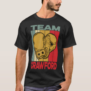Crawford Era Achternaam Retro Familienaam Crawford T-shirt