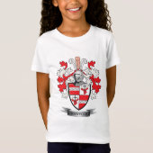 Crawford Family Crest Coat of Arms T-shirt (Voorkant)
