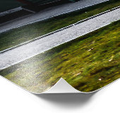 Crawford Notch Train Station Foto Afdruk (Hoek)