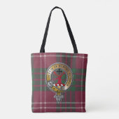Crawford Tartan & Badge Draagtas (Achterkant)