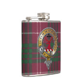 Crawford Tartan & Badge Heupfles (Rechts)