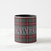 Crawford Tartan met de achternaam Mok (Midden)