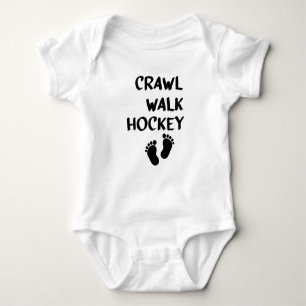 Crawl Walk Hockey Crawl Walk, Hockey Baby Romper