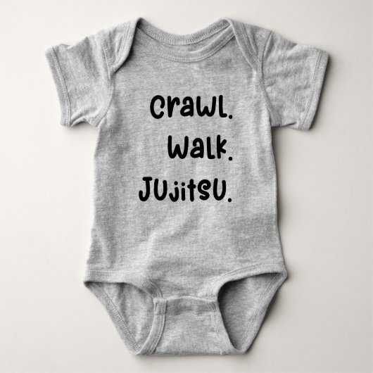 Crawl Walk Jujitsu Romper (Voorkant)