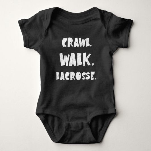 Crawl Walk Lacrosse Romper (Voorkant)