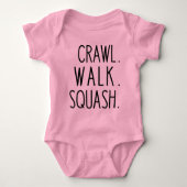 Crawl Walk Squash Sport Romper (Voorkant)