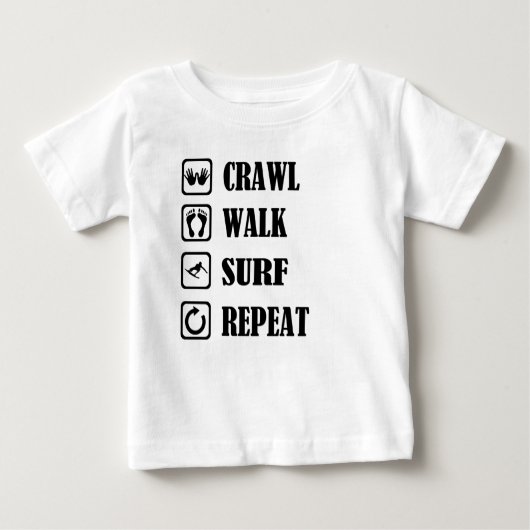 CRAWL WALK SURF REPEAT (Voorkant)