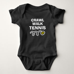 CRAWL WALK TENNIS sport bodysuit voor nieuwe baby