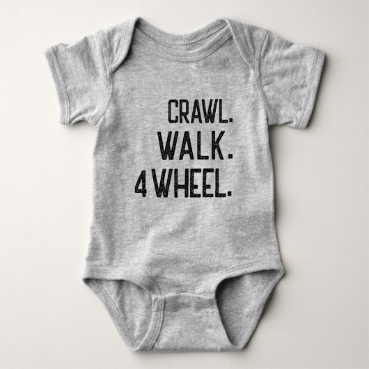 Crawl Walk Vierwielig, ATV Baby Romper (Voorkant)