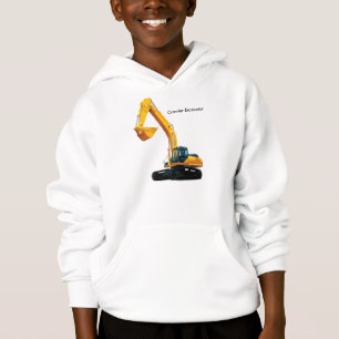 Crawler graafmachine voor Boys'-Hanes-Hoodie
