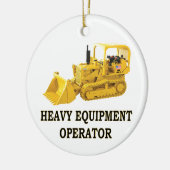 CRAWLER LOADER KERAMISCH ORNAMENT (Links)