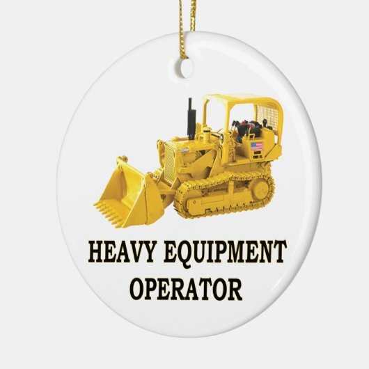 CRAWLER LOADER KERAMISCH ORNAMENT (Links)