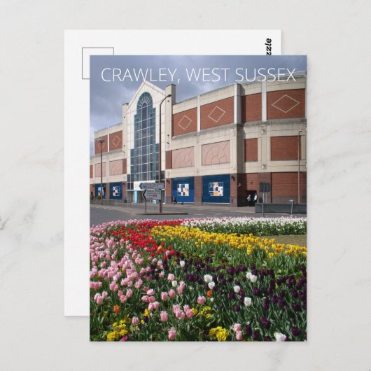 Crawley Briefkaart (Voorkant / Achterkant)