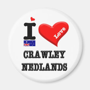 CRAWLEY-NEDLANDS - I Love Magneet