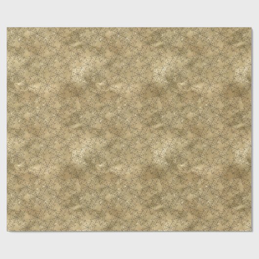 Crawly Spider Web Halloween Patroon Cadeaupapier (Vlak)