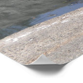 Craw's focus op poster van afval (Hoek)