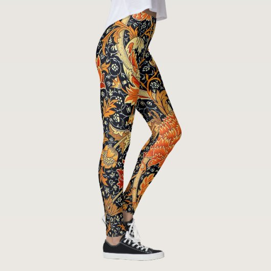 Cray, beroemd William Morris patroon Leggings (Rechts)